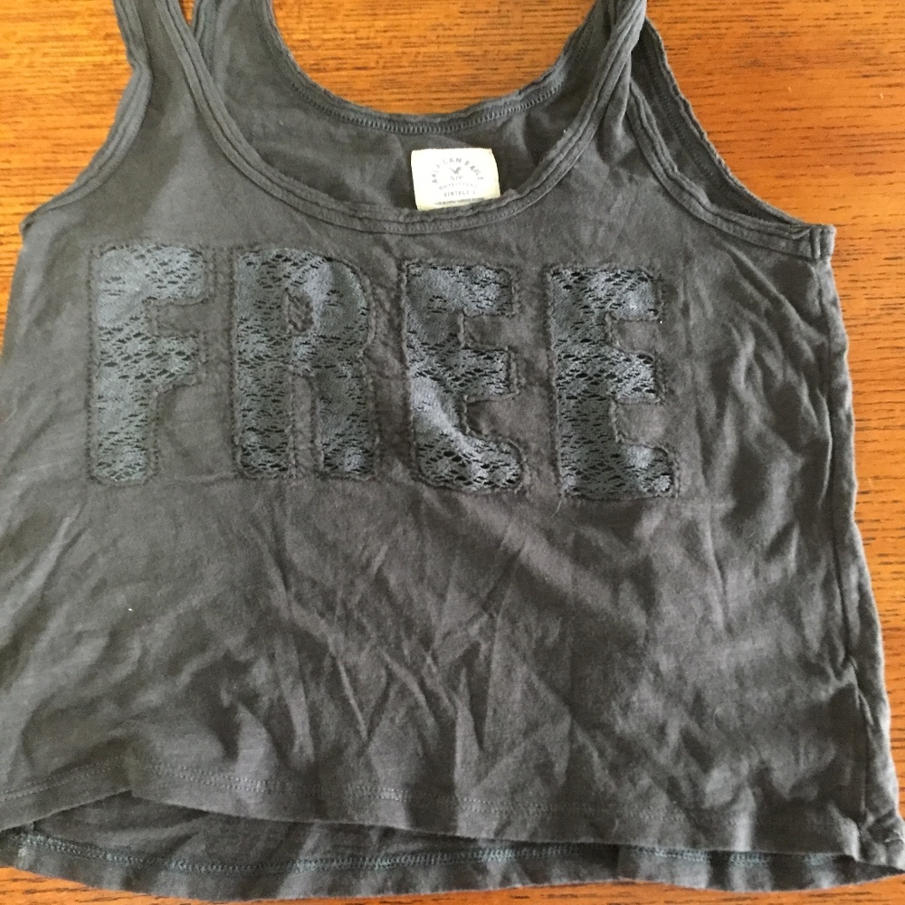 Grey Midriff shirt (pick 3 for $24)